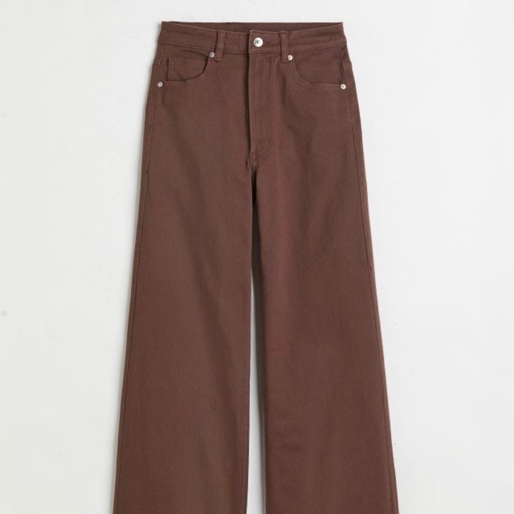 H&M Divided Wide Leg Twill Pants